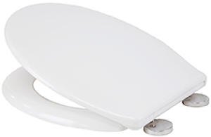 Croydex Constance Flexi-Fix White Universal Toilet Seat Soft Close