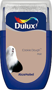 Dulux Walls & Ceilings Tester Paint, Cookie Dough, 30 Ml