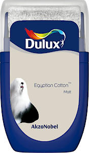 Dulux Walls & Ceilings Tester Paint, Egyptian Cotton, 30 Ml