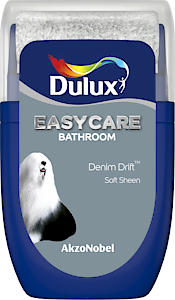 Dulux Easycare Bathroom Tester Paint, Denim Drift, 30 Ml