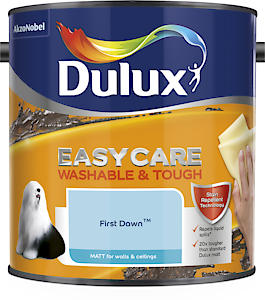 Dulux Easycare Matt Emulsion Paint For Walls And Ceilings - First Dawn  2.5L