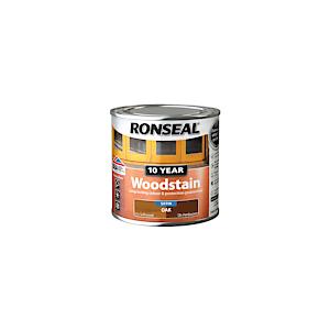 Ronseal 10 Year Woodstain Oak 250Ml