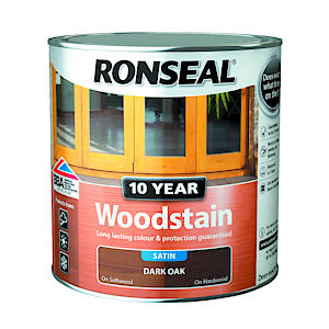 Ronseal 10 Year Woodstain Dark Oak 750Ml