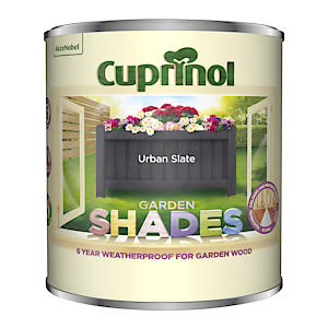 Cuprinol 5316967 Garden Shades Exterior Woodcare, Urban Slate 1 Litre