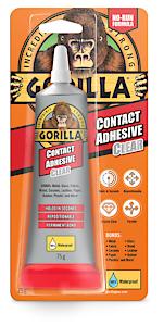Gorilla Contact Adhesive Clear 75G