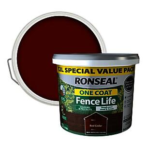 One Coat Fl Red Cedar 12Lt