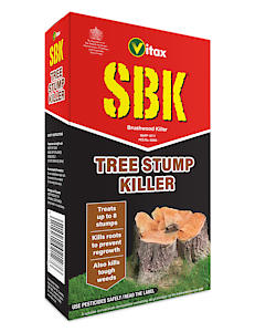 SBK Tree Stump Killer Kills Roots & Tough Weeds Treats Up To 8 Stumps 250ml