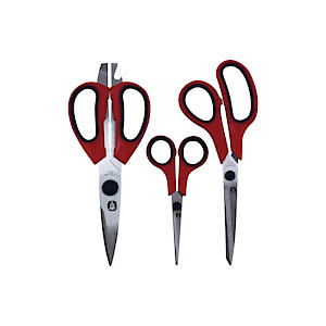 Spear & Jackson Soft Feel Scissors 3 Pack