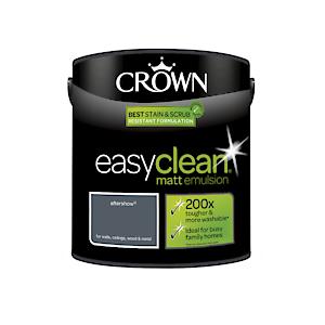 2.5L Crown Easy Clean Matt Emulsion Multi Surface Paint €“ Aftershow