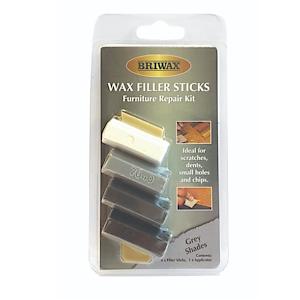 Briwax Filler Sticks - Grey (4 X 40Ml Sticks)