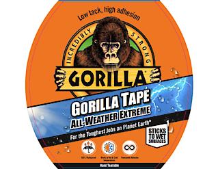 Gorilla 3044020 Tape All Weather Extreme Black 48Mm X 11M