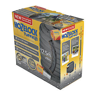 Hozelock - Hybrid Watering Hose Tuffhoze 12.5M [8112 8000]