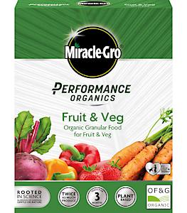 Miracle-Gro Performance Organics  Fruit & Vegetables Plant feed Granules 1kg