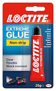 Loctite Extreme Glue, Flexible All Purpose Clear Glue 20G