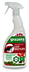 Grazers Eco Friendly Lily Beetle Protection Spray 750ml