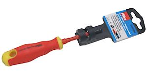 Hilka 33900060 60Mm Ph0 Vde Screwdriver Insulated, Red/Yellow