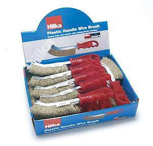 Brass Wire Scratch Brush 24pc