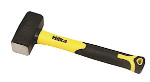 Hilka 54500025 Pro Craft Club Hammer Fiber Glass Shaft, Black, 1 Kg