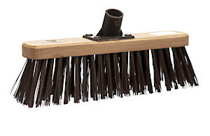 Castledale 12" Stiff Synthetic Brush Head with Plastic Socket