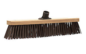 Castledale 18" Stiff Synthetic Brush Head with Plastic Socket