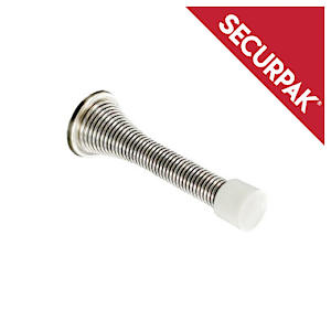 Spring door stop CP 75mm (2)