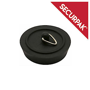 Bath plug Black 45mm (2)