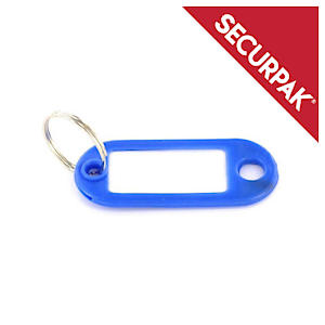 Key ring with tab Assorted (8)