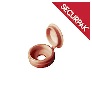 Fold over screw caps Beige (40)