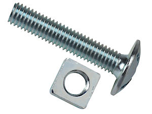 Roofing Bolts & Nuts M8X100Mm X25
