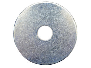 Flat Penny Washer Zp M6 X 25Mm Bag 10