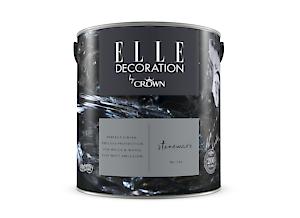 Elle Decoration By Crown 2.5L Flat Matt Emulsion Paint - Stoneware No 162