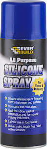 Everbuild Silicone Spray Lubricant High Performance Multi Purpose 400ml