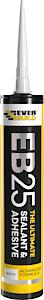 Everbuild Eb25 The Ultimate Sealant And Adhesive Cartridge Adhesive White €“ 300Ml