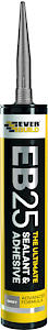 Everbuild Eb25 The Ultimate Sealant And Adhesive Cartridge  Adhesive Grey €“ 300Ml