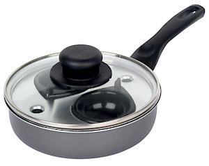 Pendeford Sapphire Collection Non-Stick Egg Poacher - 2 Cup