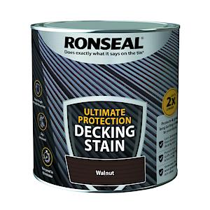 Ronseal Ultimate Protection Decking Stain Walnut 2.5L