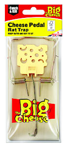 Self Set Wooden Rat Trap