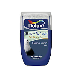 Dulux 5382943 Simply Refresh Tester Paint, Sapphire Salute, 30 Ml