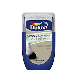 Dulux 5382964 Simply Refresh Tester Paint, Overtly Olive, 30 Ml