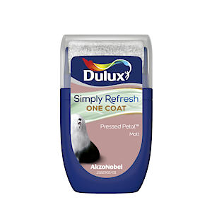 Dulux Simply Refresh Tester Paint - Pressed Petal - 30Ml, 5382968
