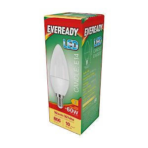 ER LED CANDLE 7W 806LM OPAL E14