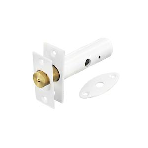 Security Doorbolt Wht 60Mm S1063