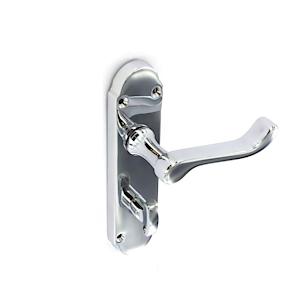 Chrome Shaped Bath Handles S2712