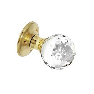 Glass Mort Knob Ball Pb S3296