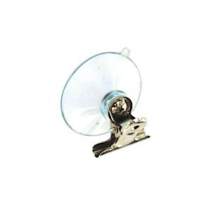 Securit Suction Hook With Clip Clear X 2 - 45Mm