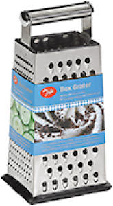 Tala Large Stainless Steel Box Grater With Non Slip Base