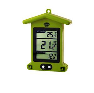 Brannan Digital Green Greenhouse Thermometer