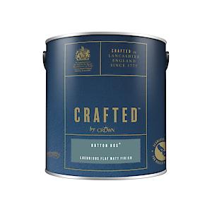 Crown Crafted Luxurious Flat Matt Emulsion 2.5L Button Box