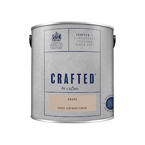Crown Crafted Suede Textured Taupe 2.5L