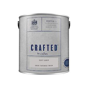 Crown Crafted Suede Textured Soft Grey 2.5L